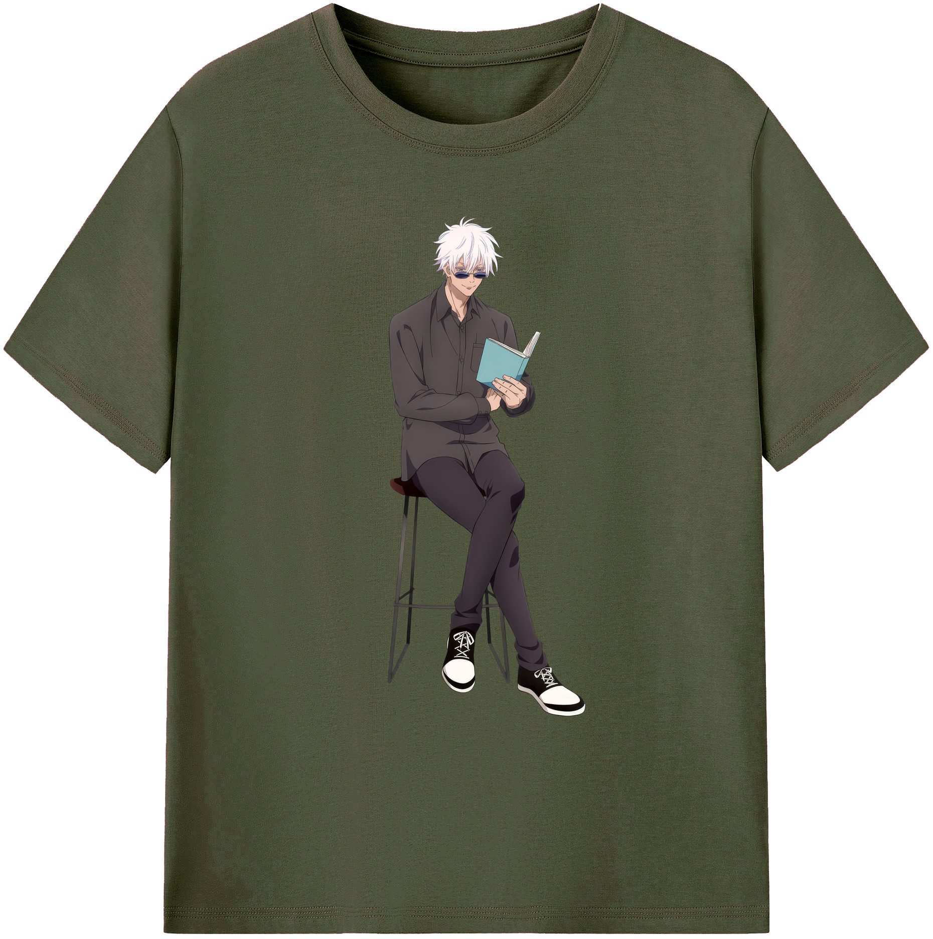 （画像用） 呪術廻戦 Jujutsu Kaisen 綿100％ メンズ半袖Tシャツ｜肌触りやわらか＆通気性